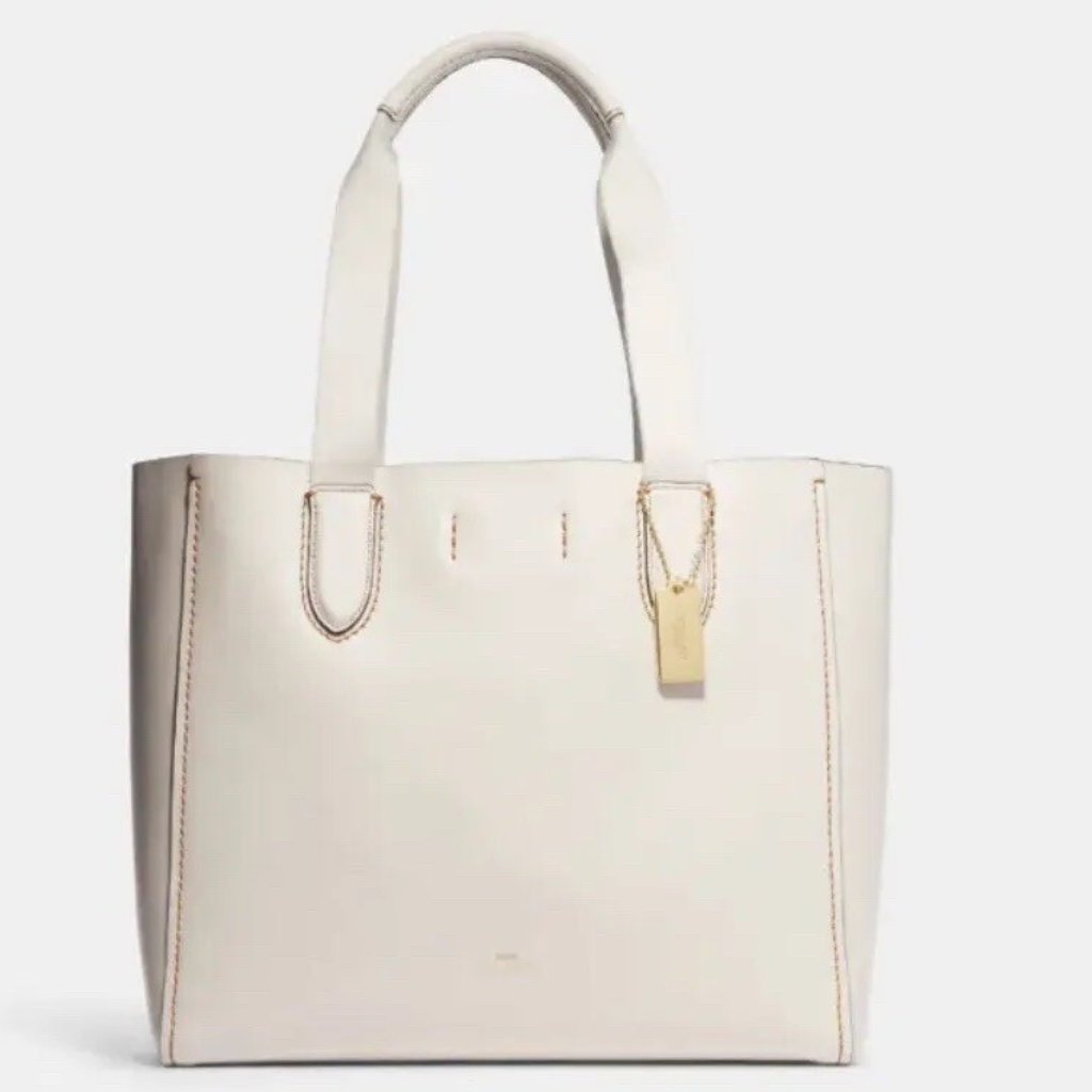 Nwot Coach Derby White Shoulder Bag Purse Tote Bag